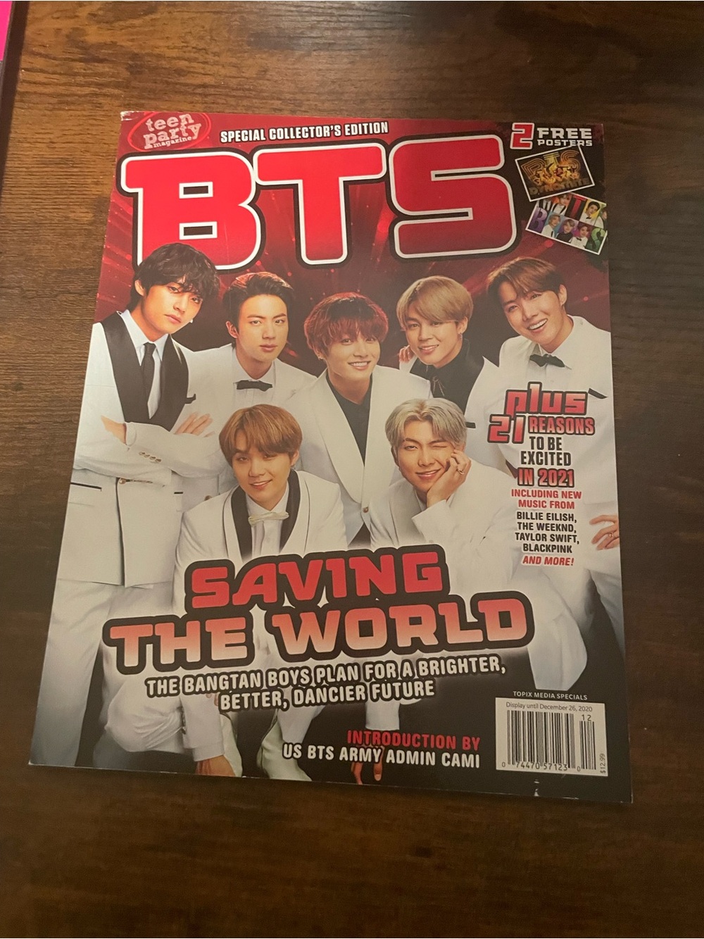 BTS Saving The World Magazine